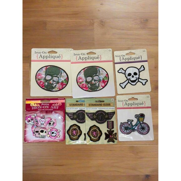 Multi Pack of Iron on Patches - Picture 1 of 6